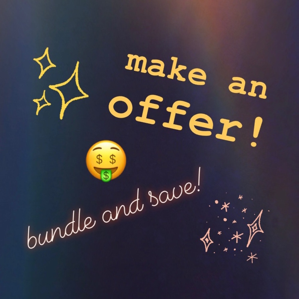 considering all reasonable offers!!